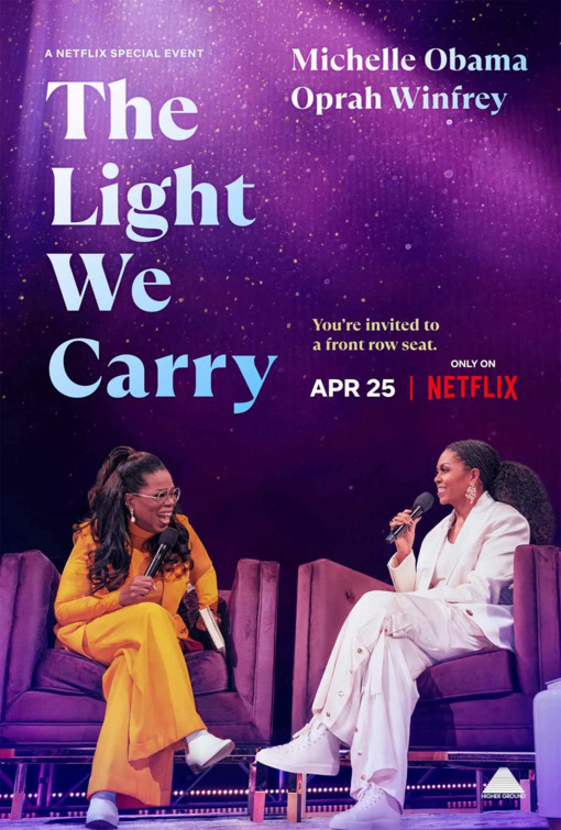 The Light We Carry: Michelle Obama and Oprah Winfrey Movie Poster