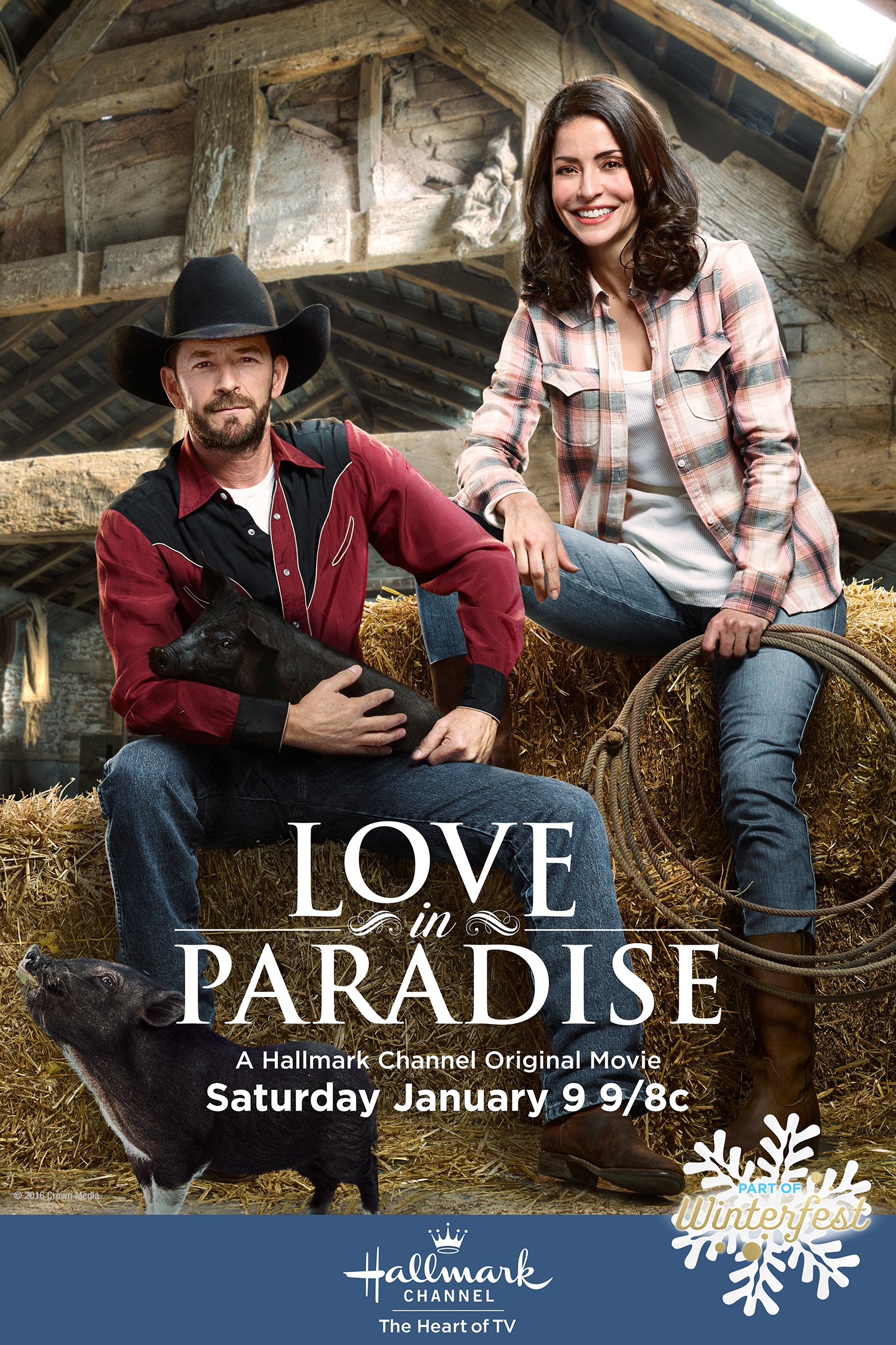 Mega Sized TV Poster Image for Love in Paradise 