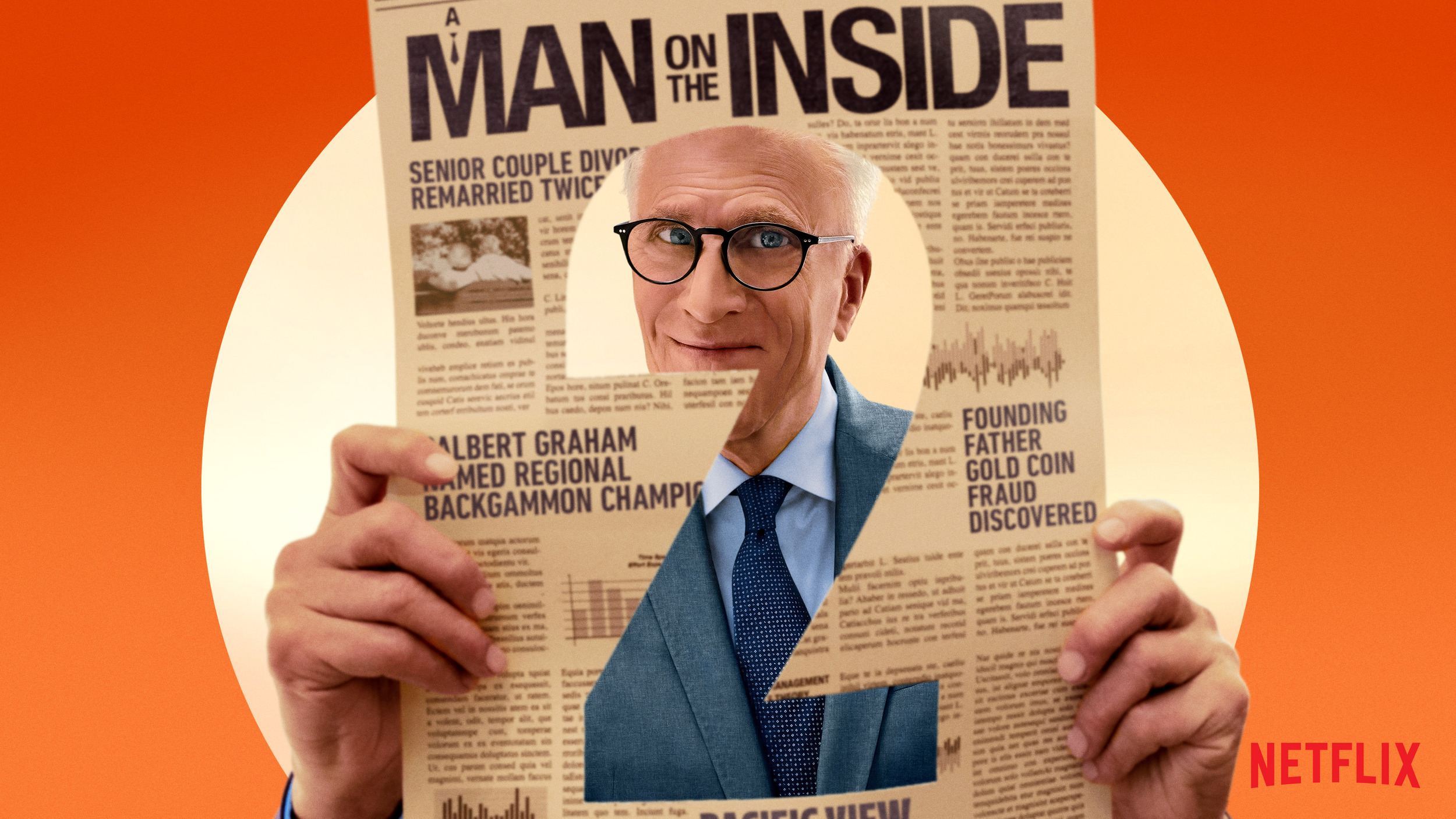 Mega Sized TV Poster Image for A Man on the Inside (#3 of 3)