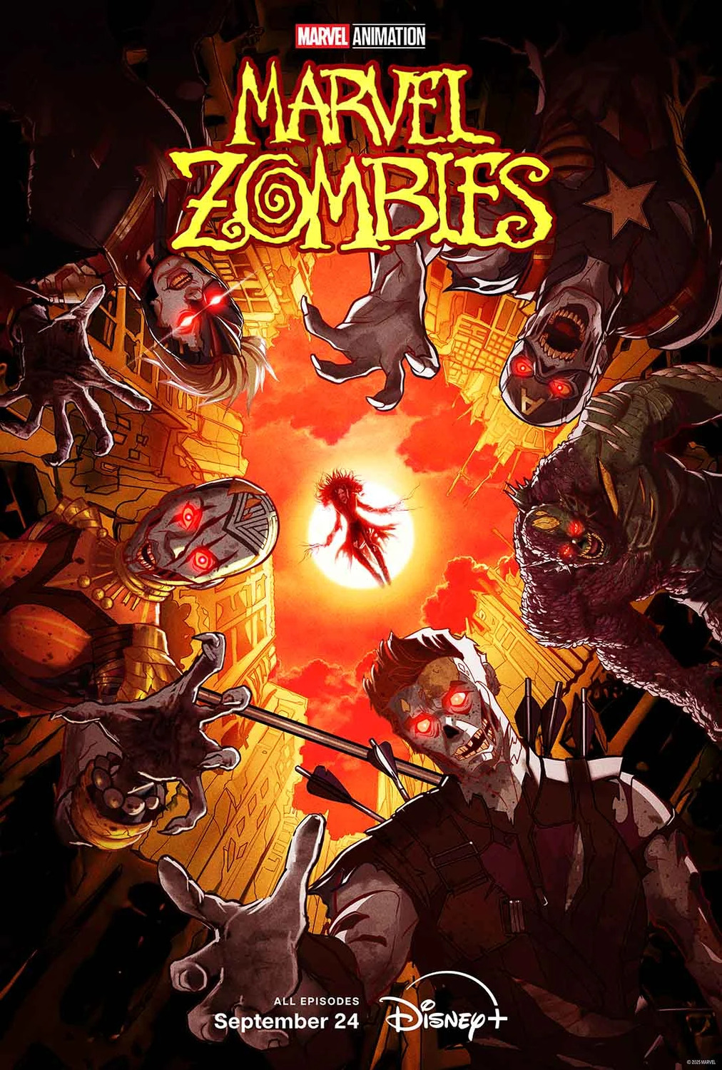 Extra Large TV Poster Image for Marvel Zombies (#3 of 7)