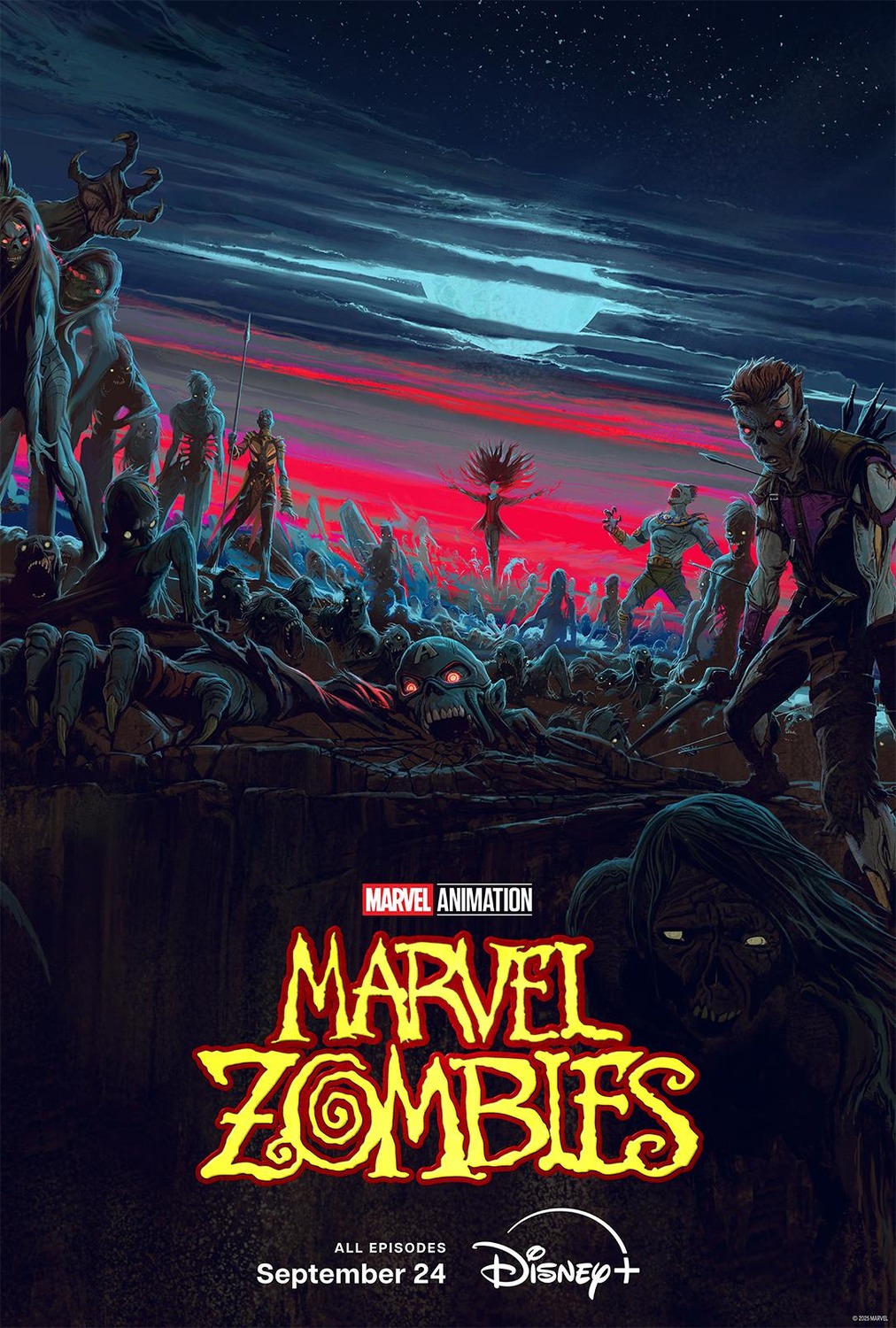 Extra Large TV Poster Image for Marvel Zombies (#1 of 7)