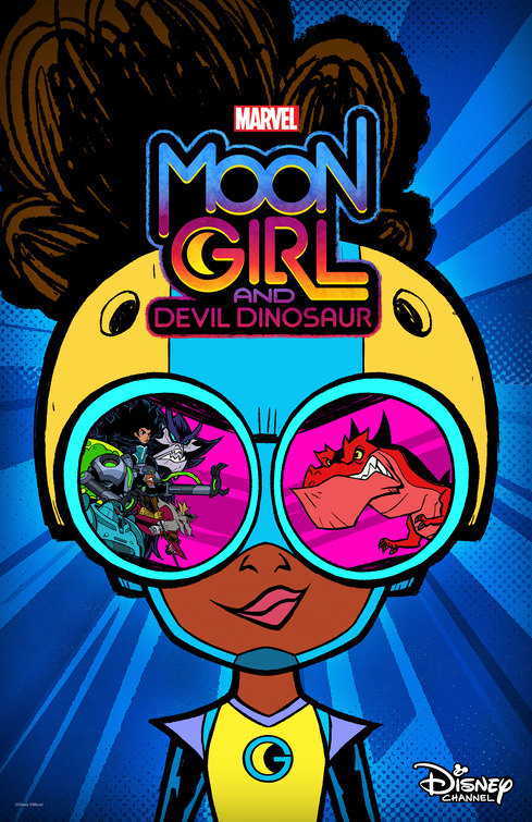 Marvel's Moon Girl and Devil Dinosaur Movie Poster