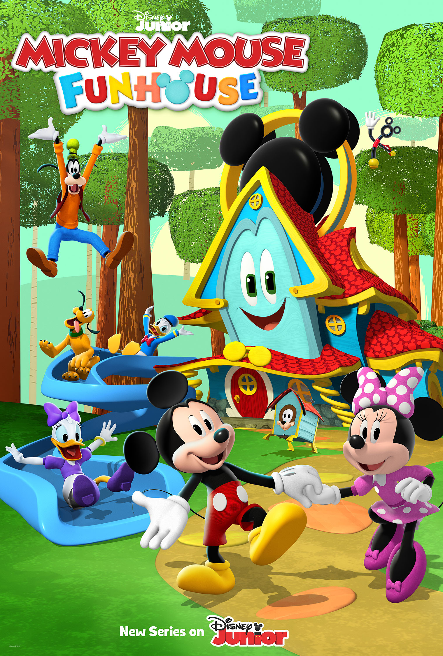 Mega Sized TV Poster Image for Mickey Mouse Funhouse 