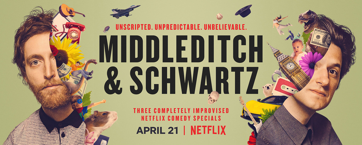Extra Large TV Poster Image for Middleditch & Schwartz 