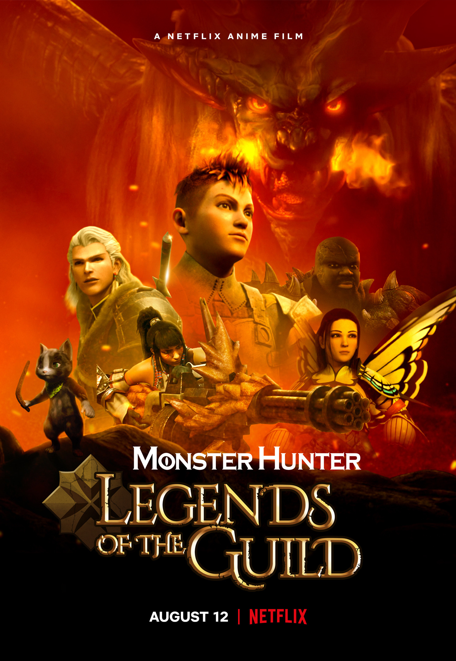 Mega Sized TV Poster Image for Monster Hunter: Legends of the Guild 