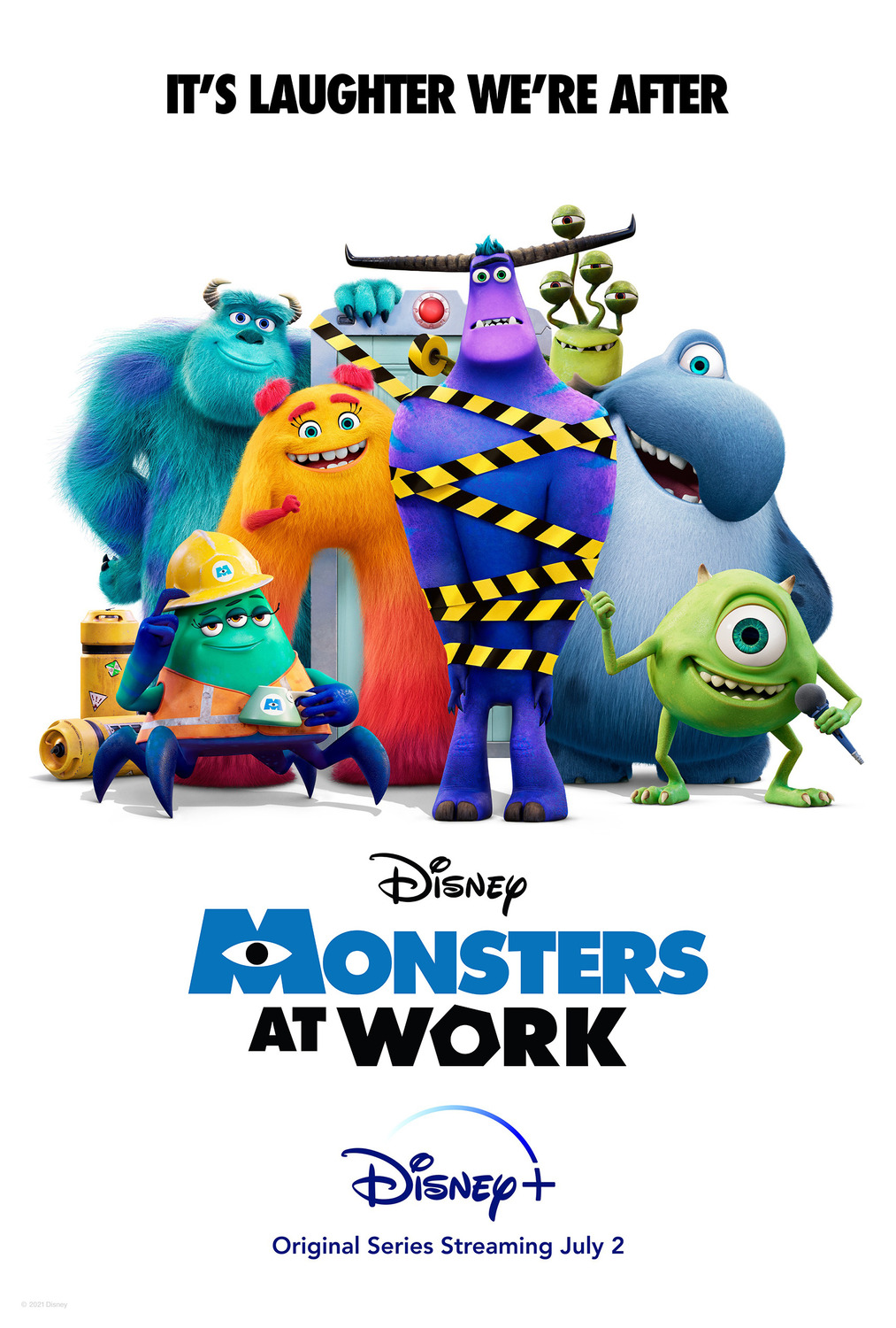 Extra Large TV Poster Image for Monsters at Work (#1 of 7)