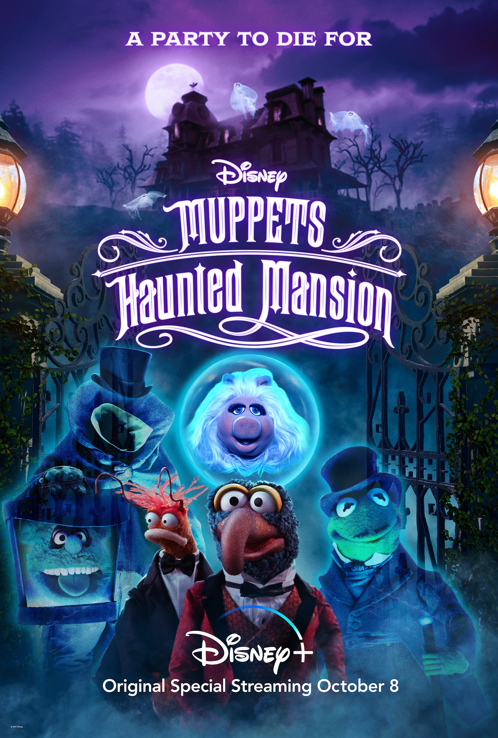 Mega Sized TV Poster Image for Muppets Haunted Mansion 