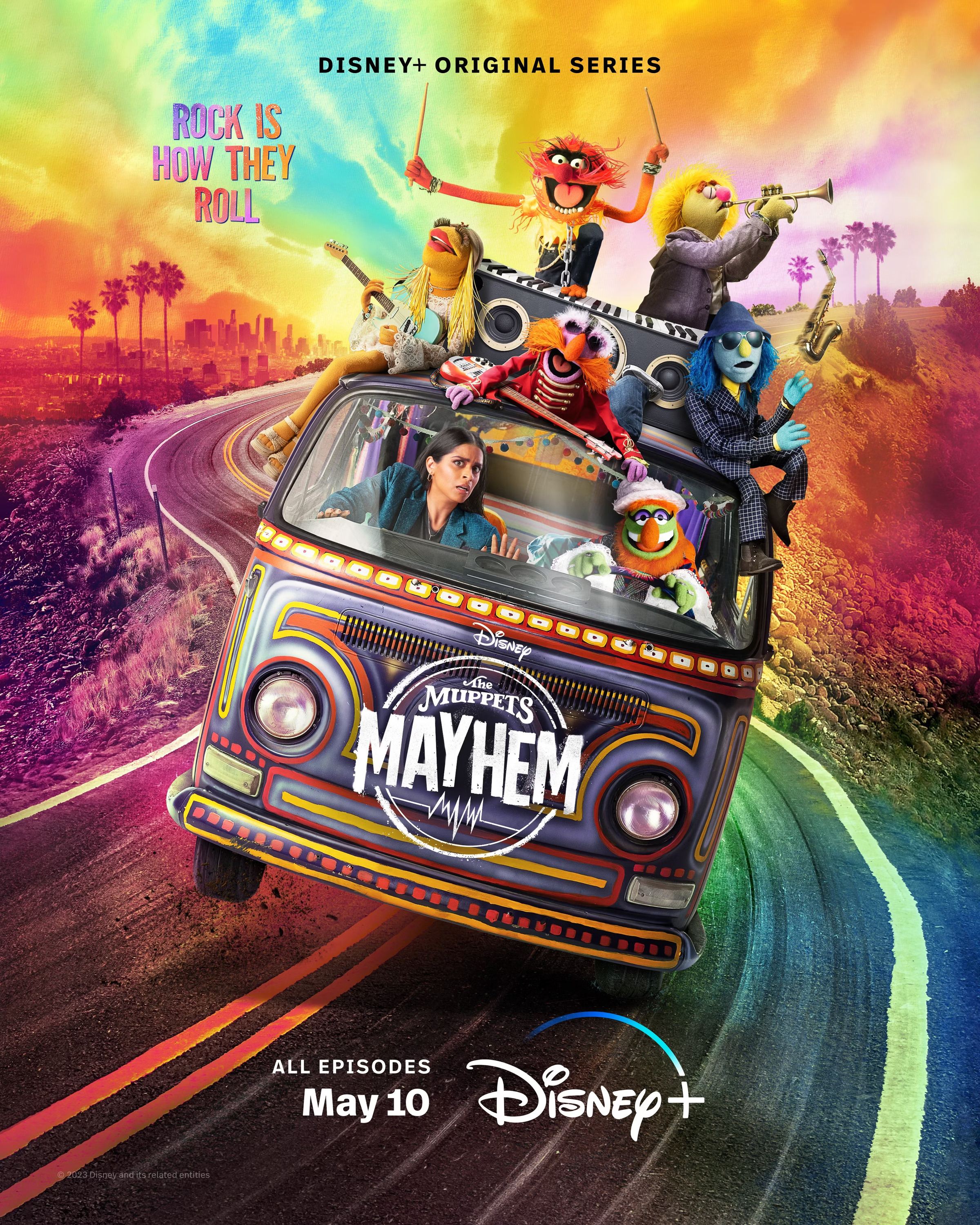 Mega Sized TV Poster Image for The Muppets Mayhem (#2 of 2)