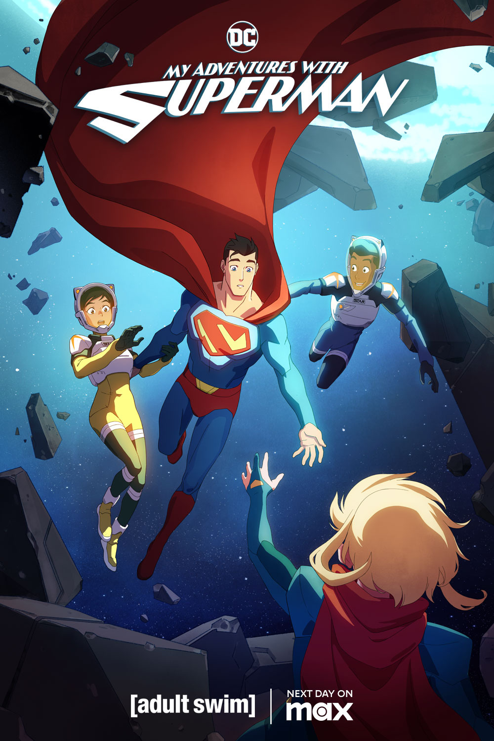 Extra Large TV Poster Image for My Adventures with Superman (#3 of 3)