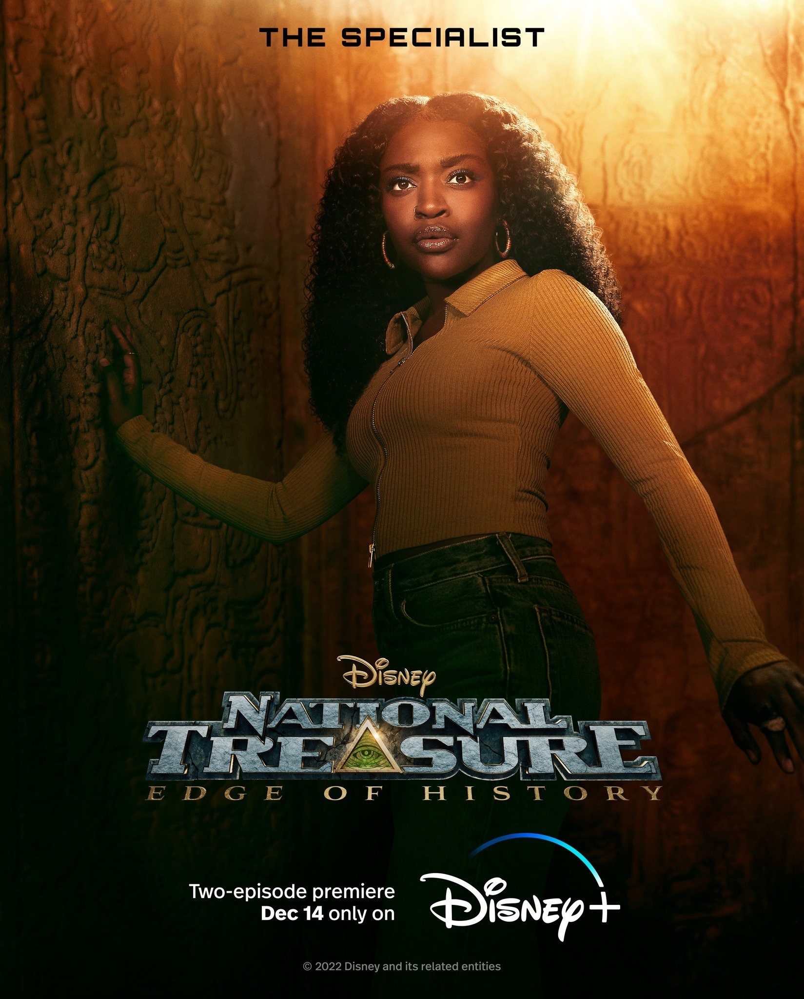 Mega Sized TV Poster Image for National Treasure: Edge of History (#8 of 10)