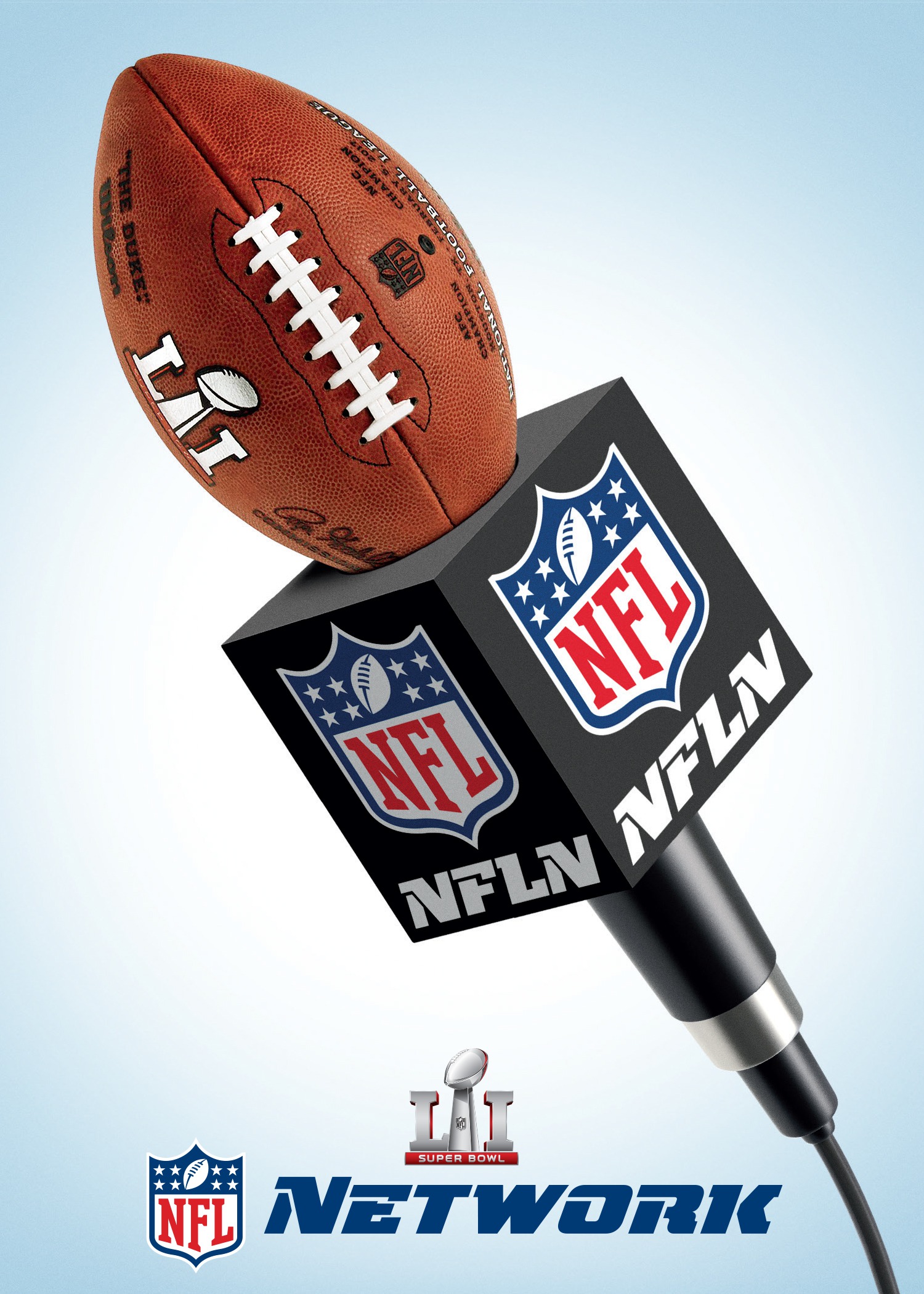 Mega Sized TV Poster Image for NFL Network Super Bowl 