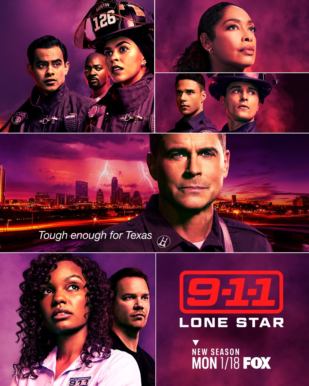 Extra Large TV Poster Image for 9-1-1: Lone Star (#1 of 4)