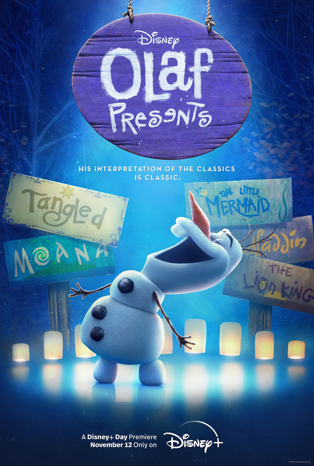 Extra Large TV Poster Image for Olaf Presents (#1 of 2)