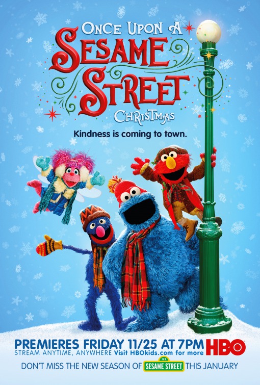 Once Upon a Sesame Street Christmas Movie Poster
