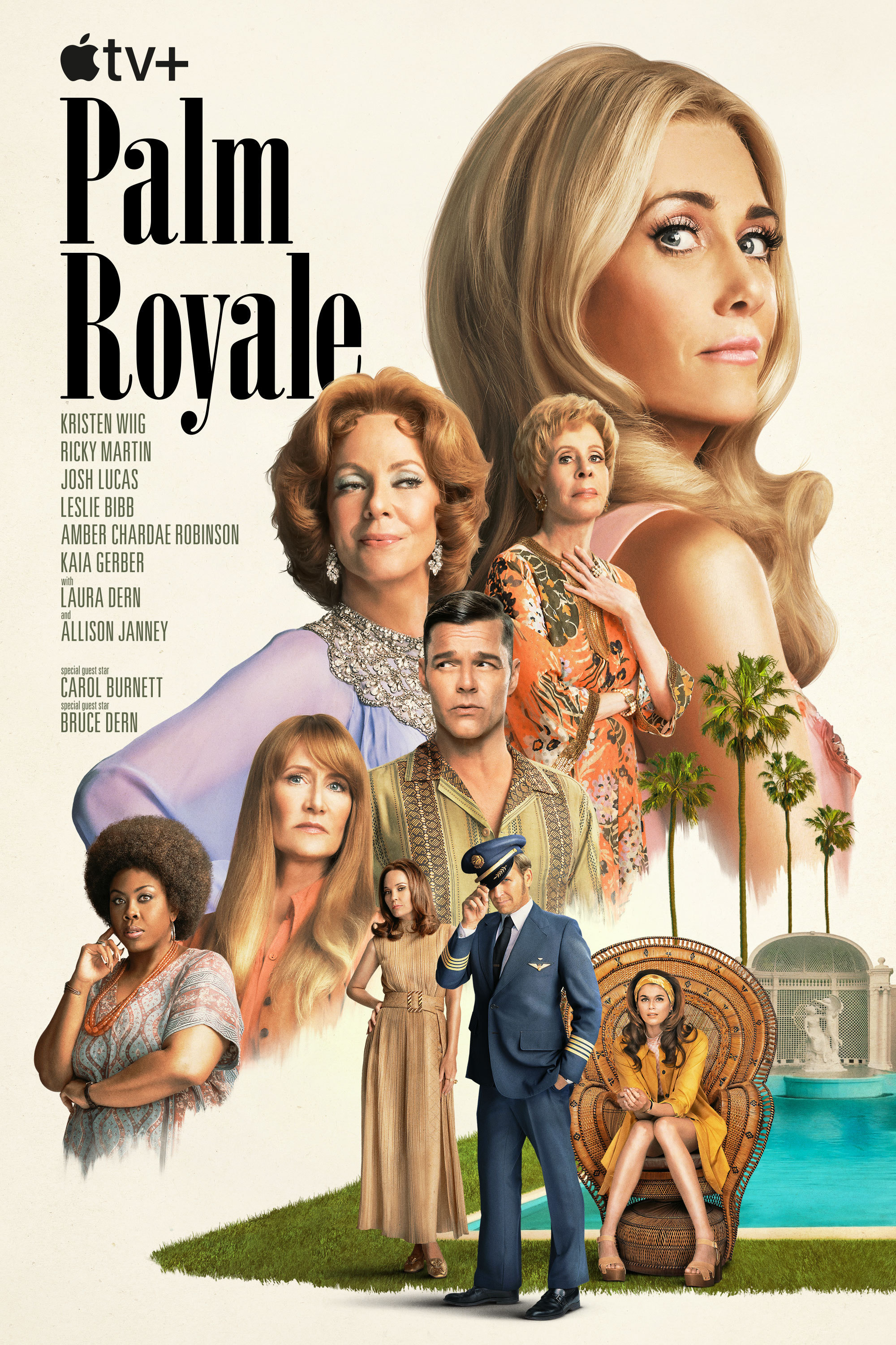 Mega Sized TV Poster Image for Palm Royale 