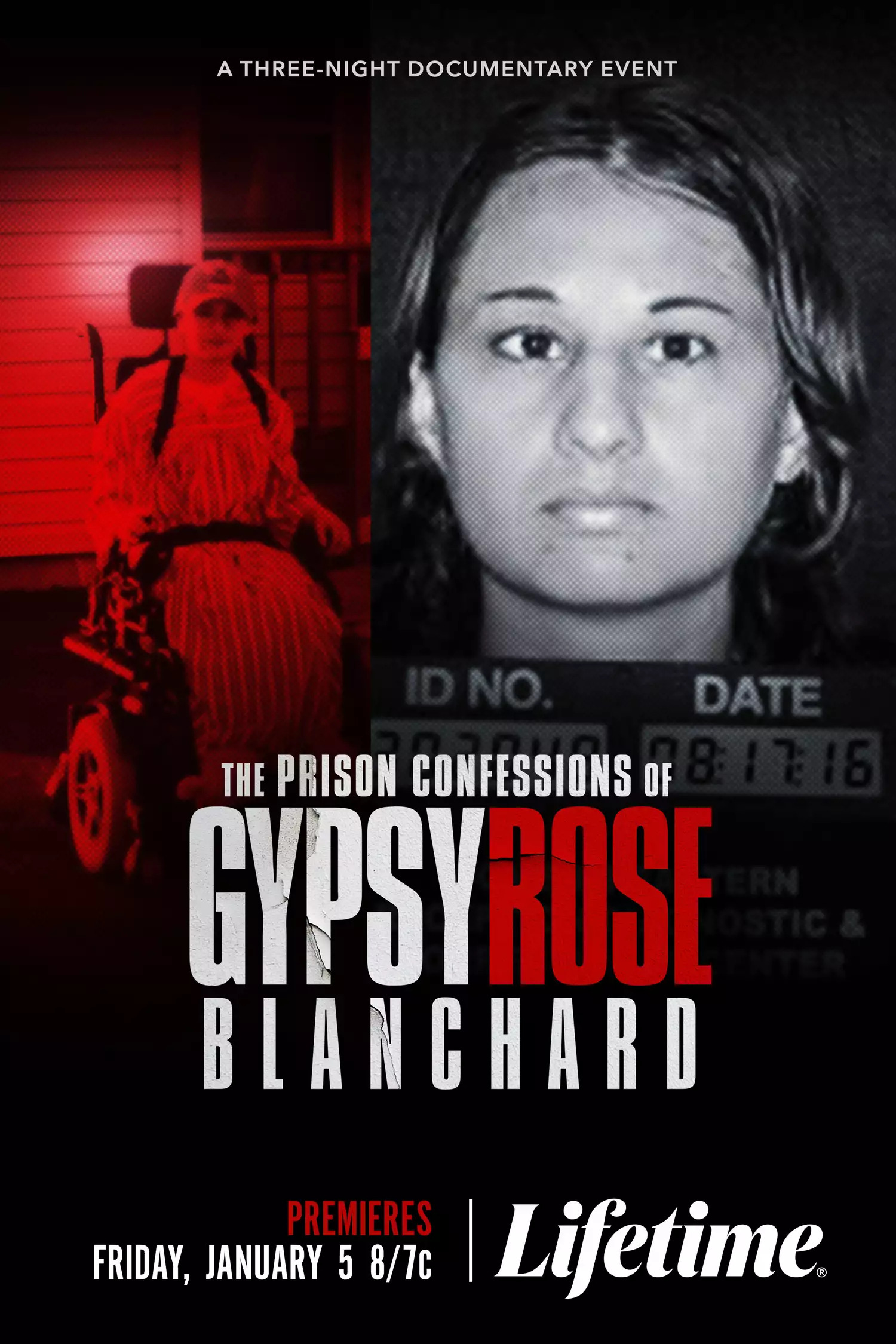 Mega Sized TV Poster Image for The Prison Confessions of Gypsy Rose Blanchard 