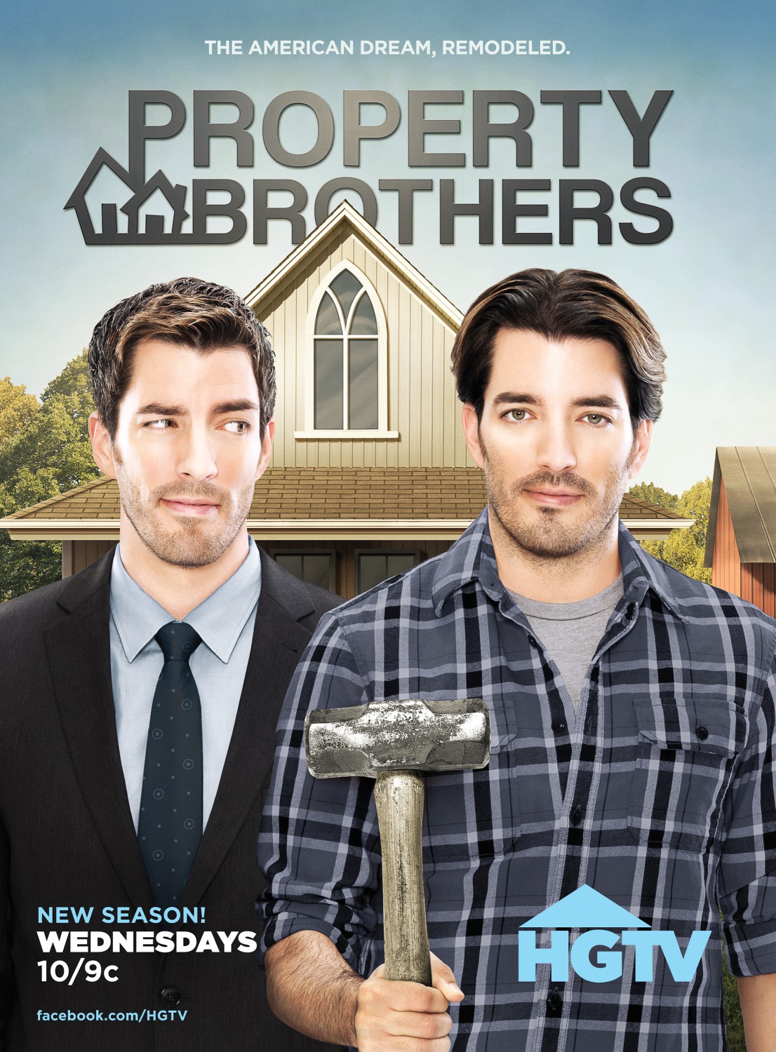 Extra Large TV Poster Image for Property Brothers (#2 of 2)