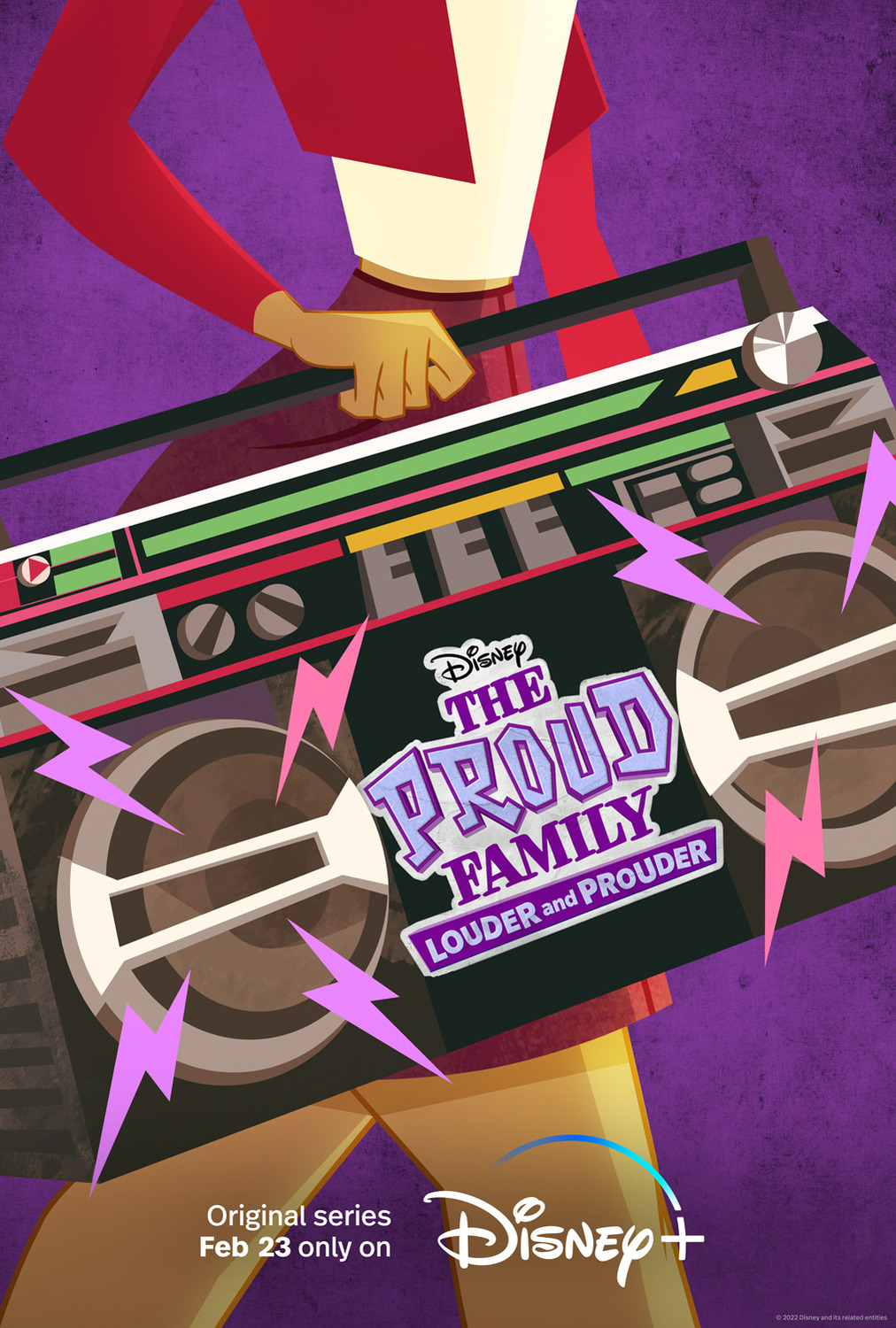 Extra Large TV Poster Image for The Proud Family: Louder and Prouder (#1 of 2)