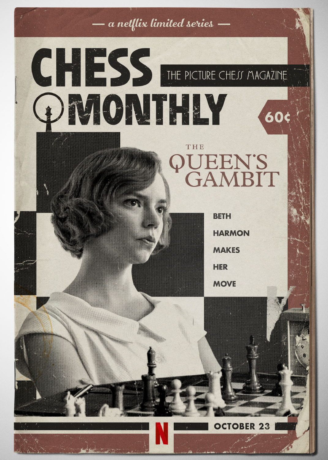 Extra Large TV Poster Image for The Queen's Gambit (#6 of 7)