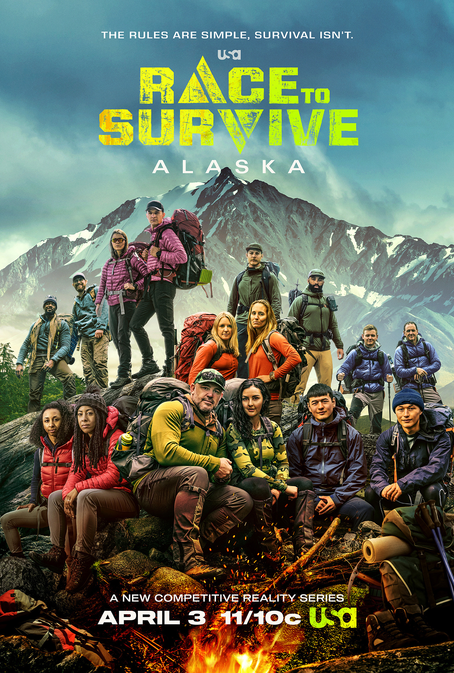 Mega Sized TV Poster Image for Race to Survive Alaska (#1 of 6)
