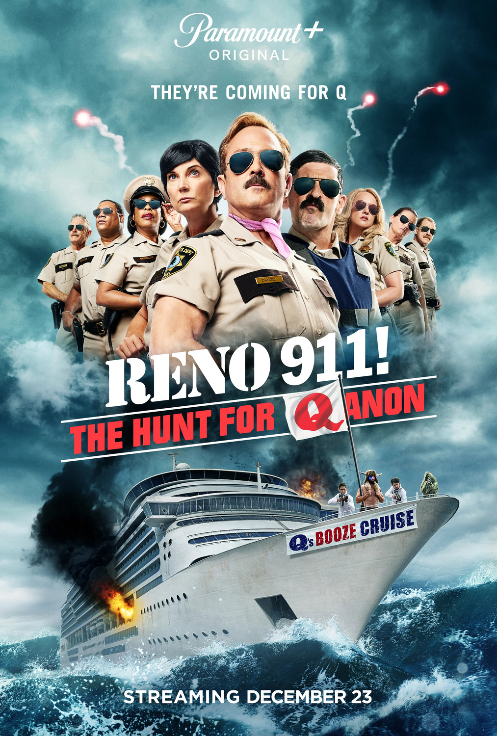 Extra Large TV Poster Image for Reno 911!: The Hunt For QAnon 