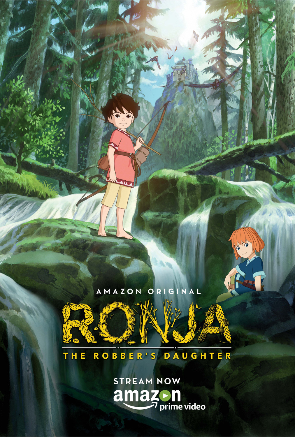Extra Large TV Poster Image for Ronja: The Robber's Daughter 