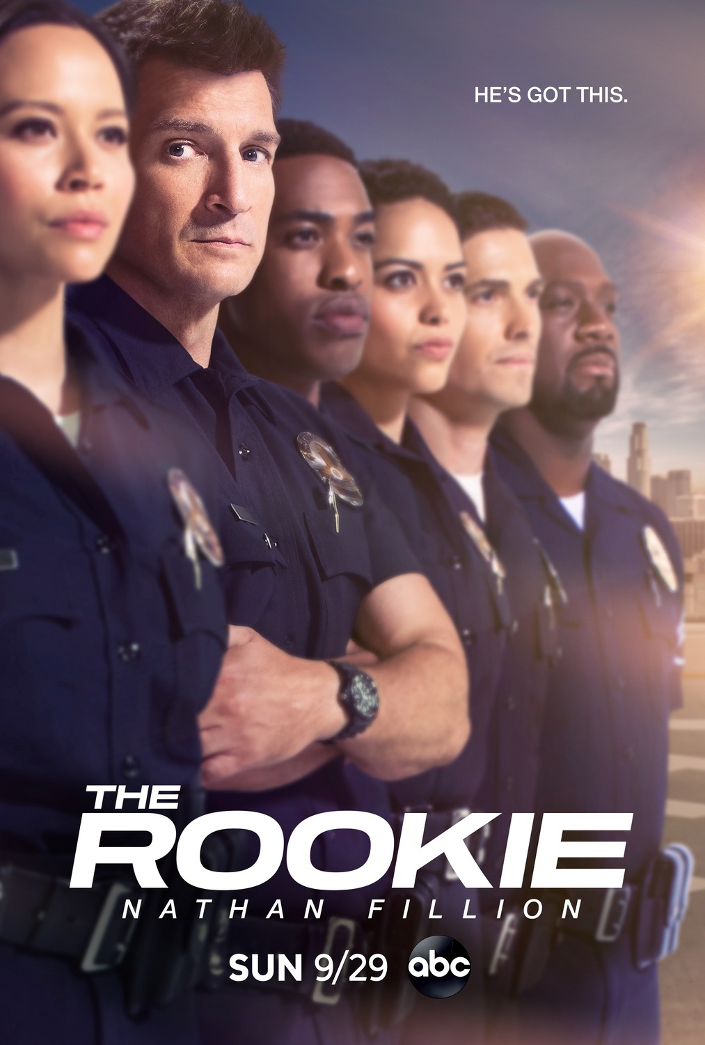 Extra Large TV Poster Image for The Rookie (#2 of 5)