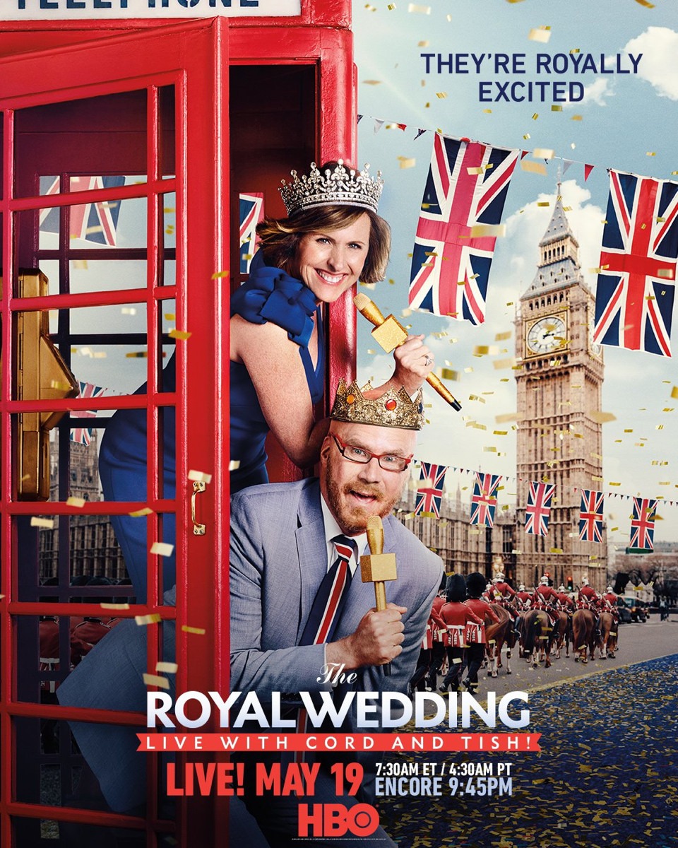 Extra Large TV Poster Image for The Royal Wedding Live with Cord and Tish! 