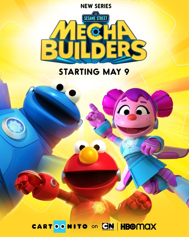 Sesame Street Mecha Builders Movie Poster