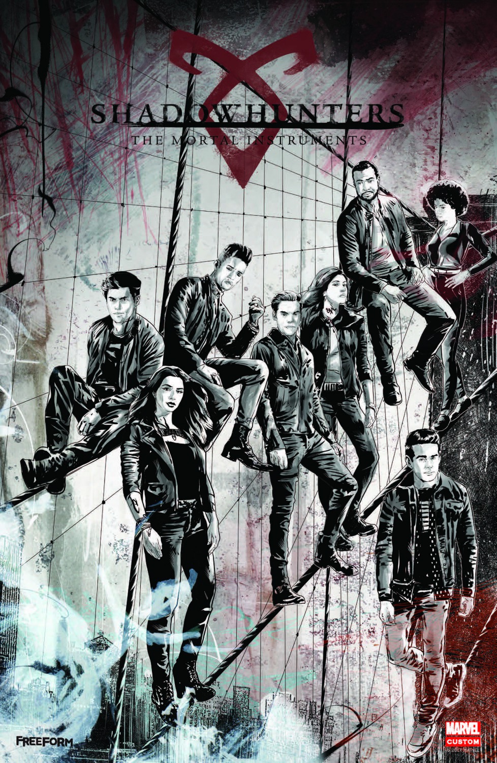 Extra Large TV Poster Image for Shadowhunters: The Mortal Instruments (#17 of 19)