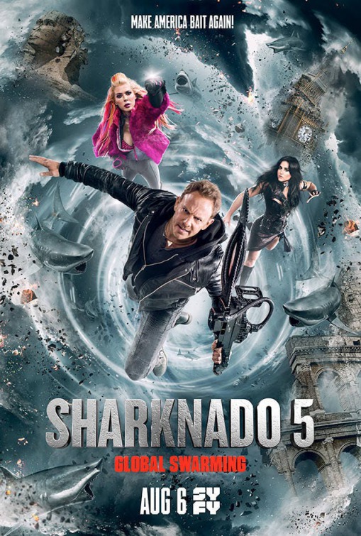 Sharknado 5: Global Swarming Movie Poster