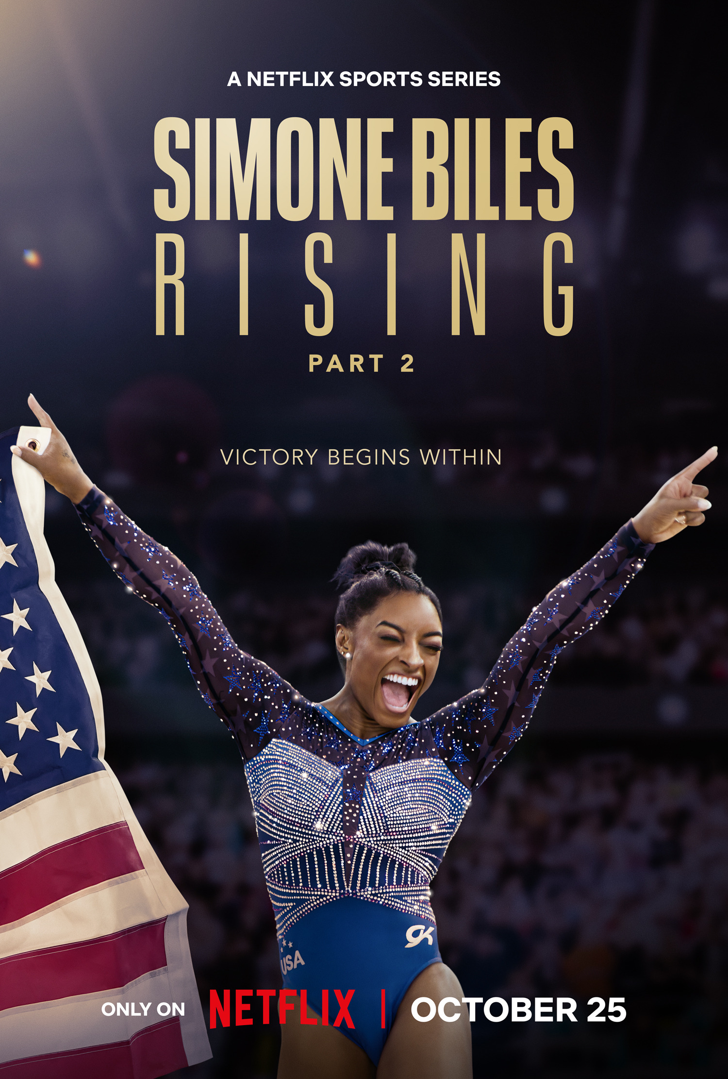 Mega Sized TV Poster Image for Simone Biles: Rising (#3 of 4)