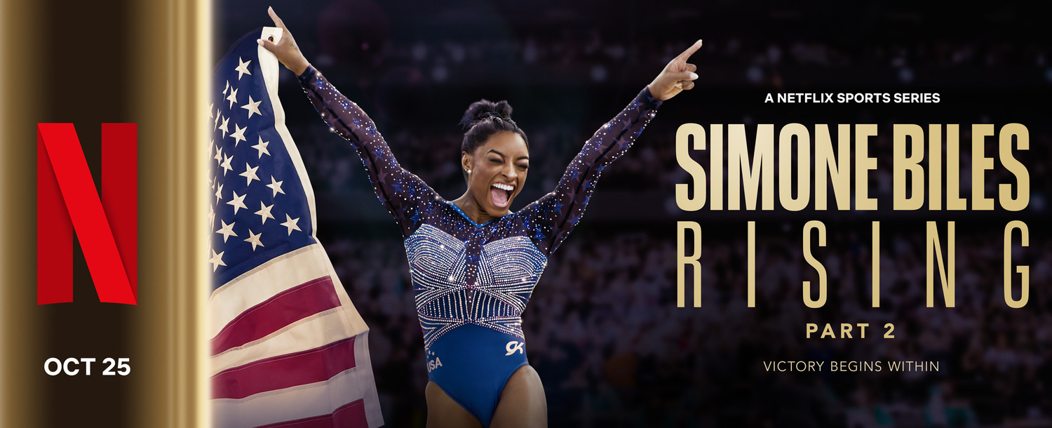 Extra Large TV Poster Image for Simone Biles: Rising (#4 of 4)