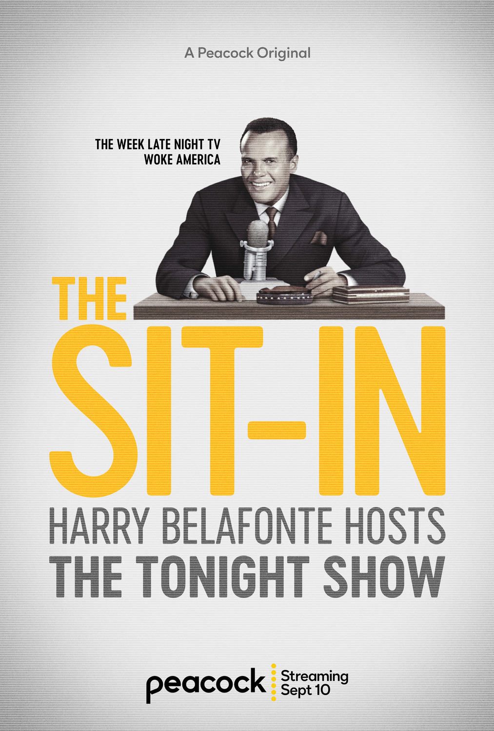 Extra Large TV Poster Image for The Sit-In: Harry Belafonte hosts the Tonight Show 