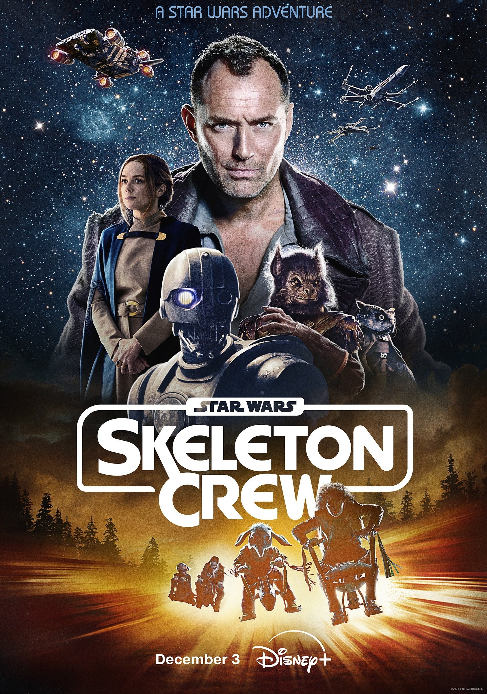 Mega Sized TV Poster Image for Skeleton Crew (#3 of 3)