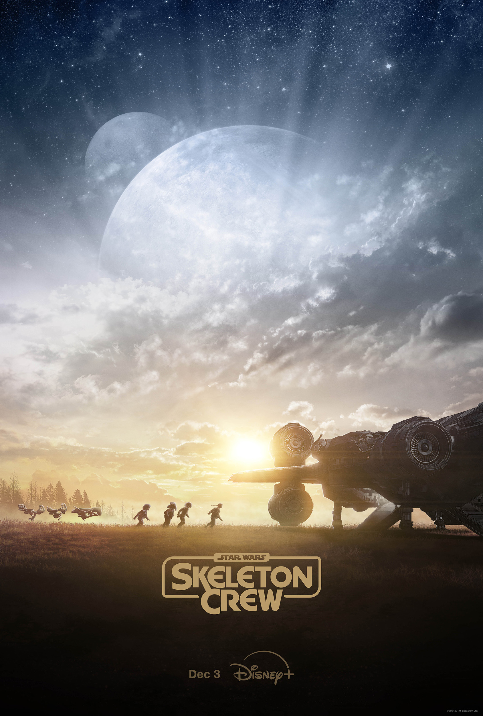 Mega Sized TV Poster Image for Skeleton Crew (#1 of 3)