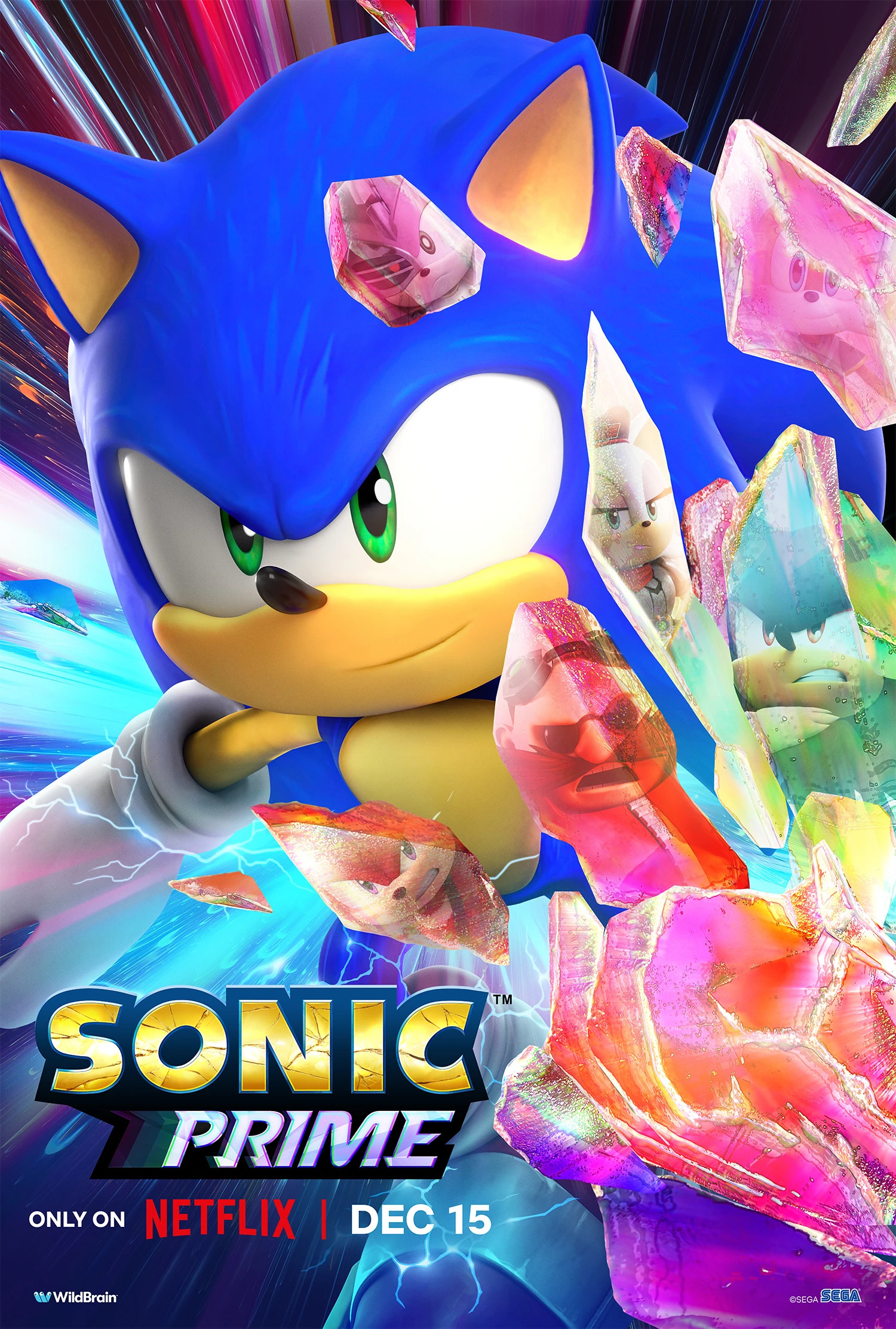 Mega Sized TV Poster Image for Sonic Prime (#1 of 9)