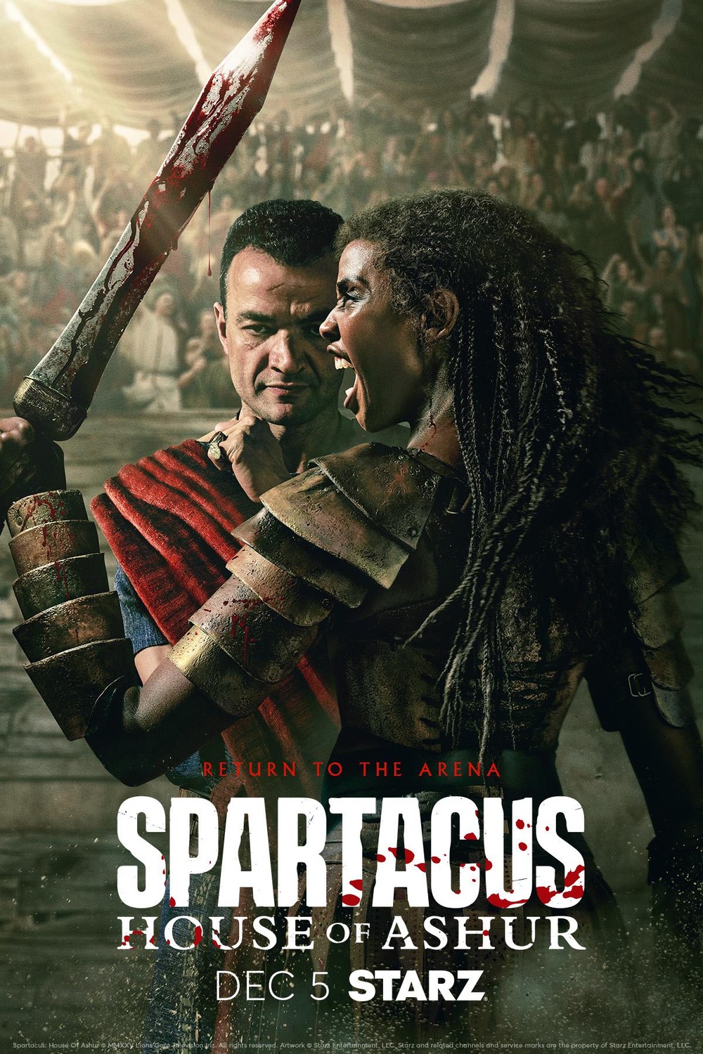 Extra Large TV Poster Image for Spartacus: House of Ashur (#3 of 3)