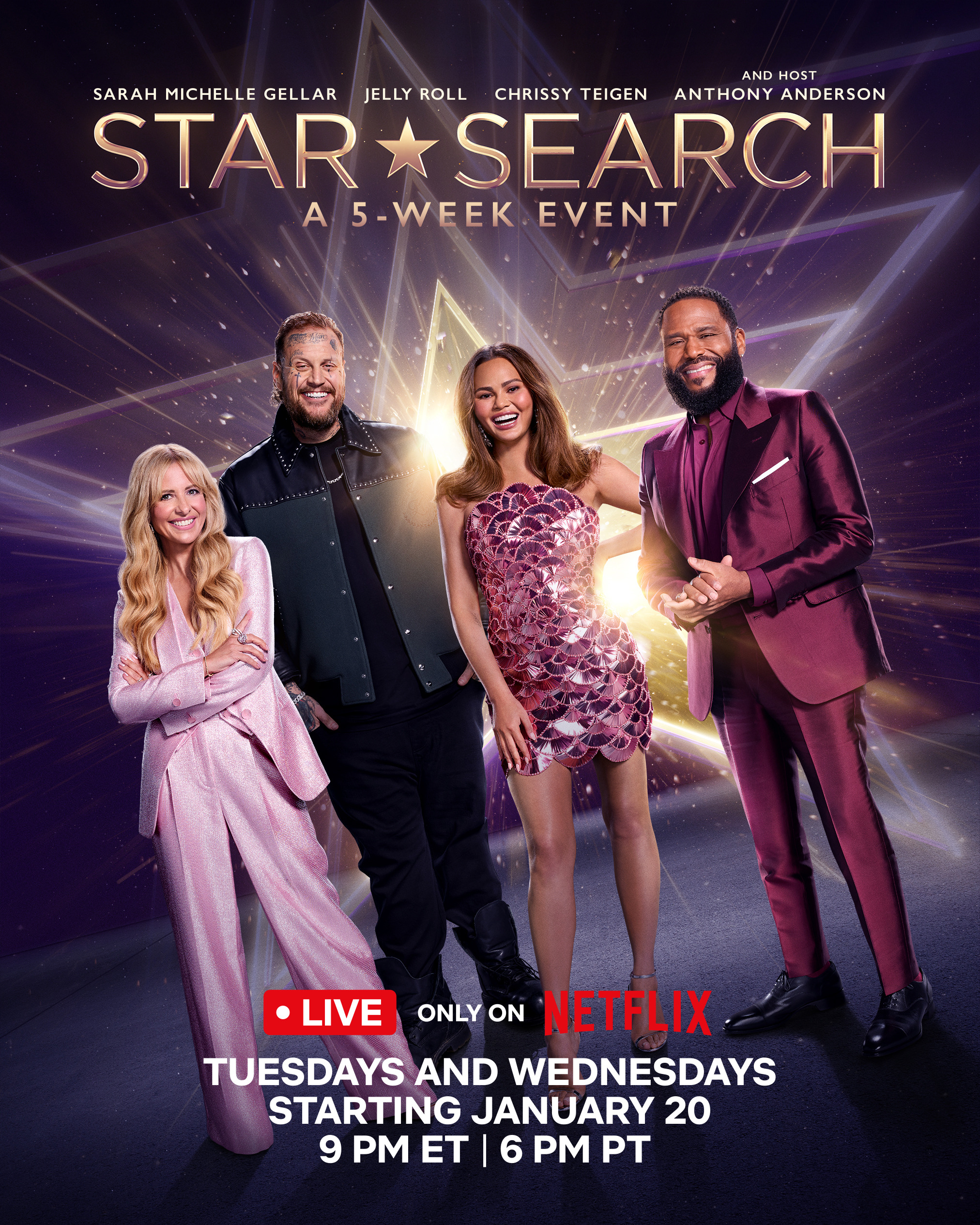 Mega Sized TV Poster Image for Star Search (#1 of 6)