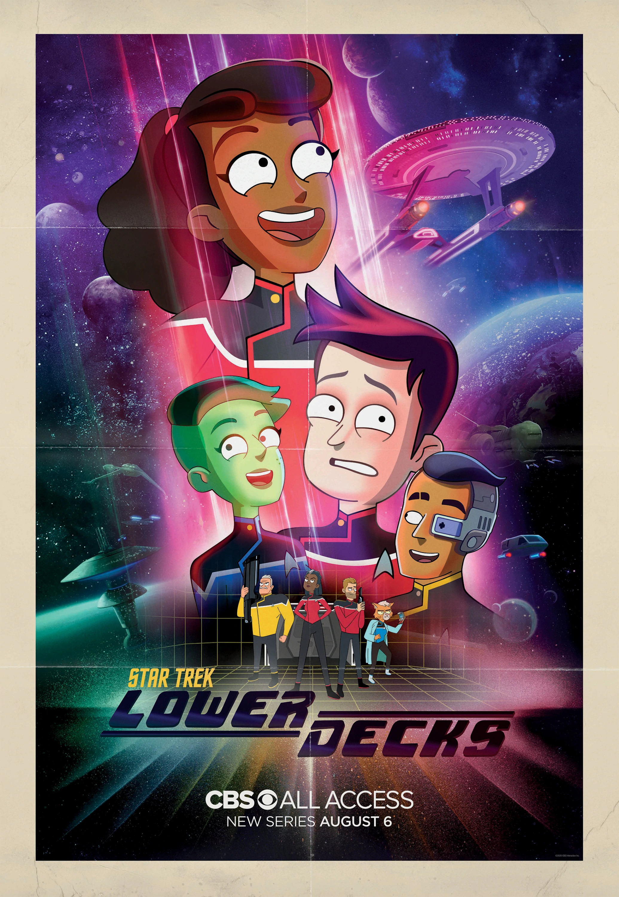 Mega Sized TV Poster Image for Star Trek: Lower Decks (#2 of 12)