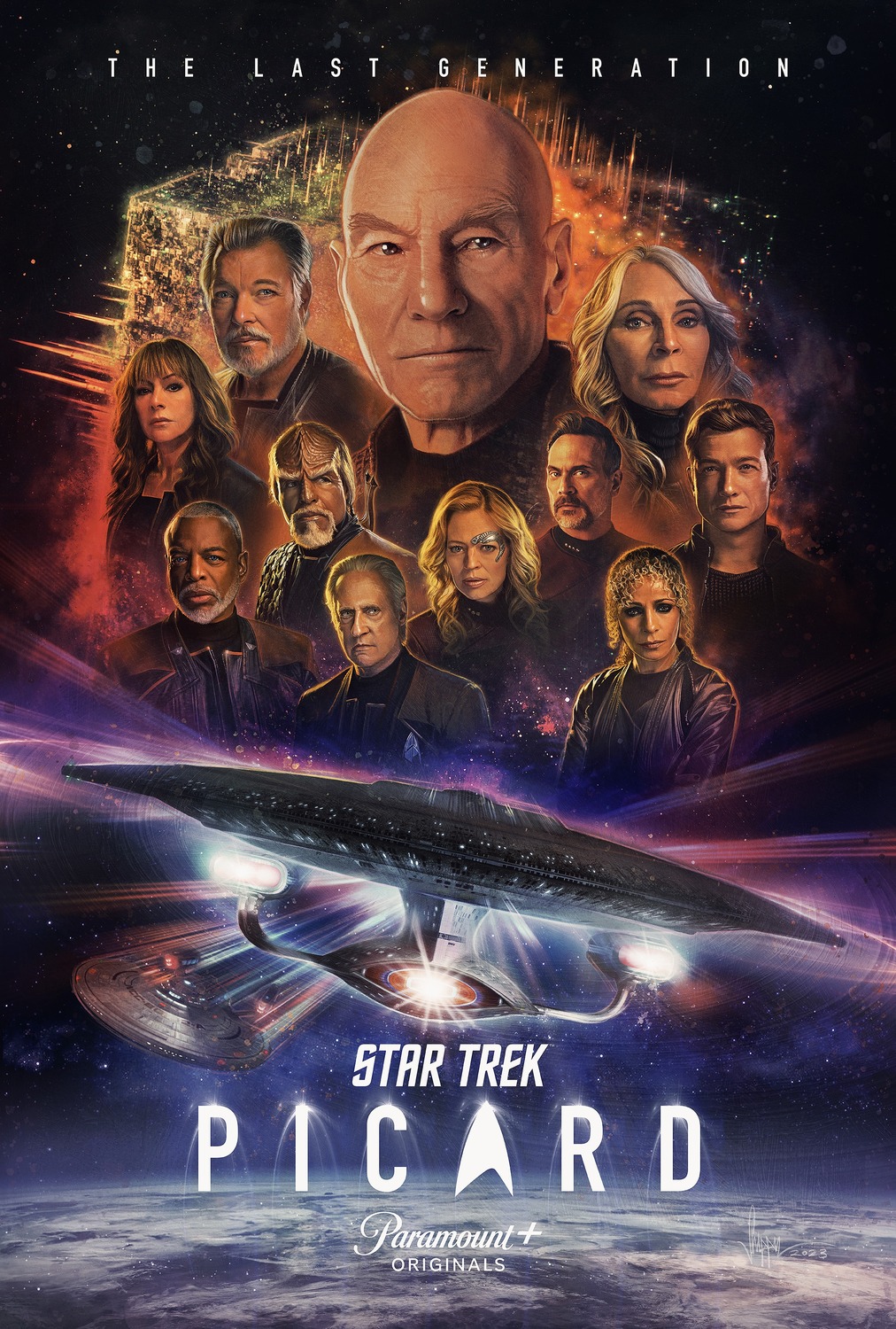 Extra Large TV Poster Image for Star Trek: Picard (#26 of 26)