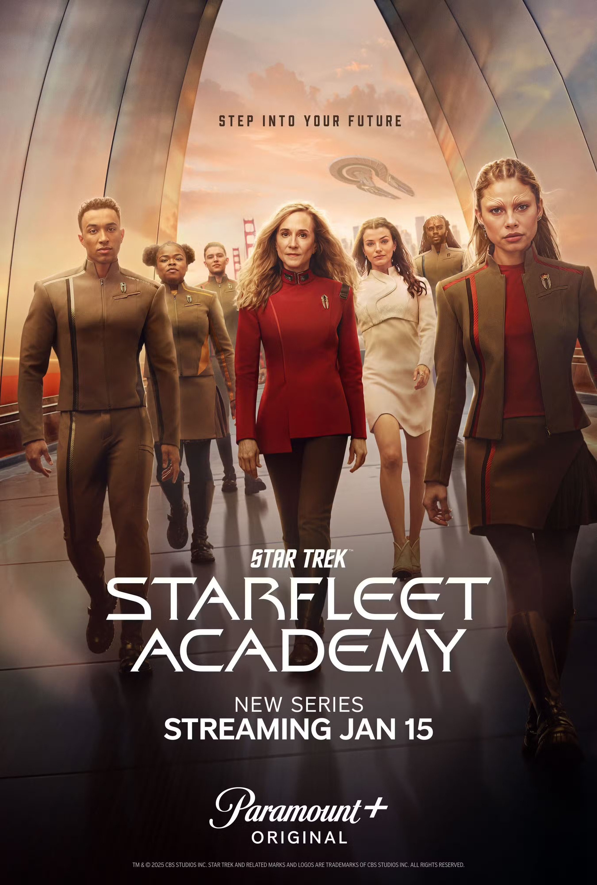 Mega Sized TV Poster Image for Star Trek: Starfleet Academy (#3 of 3)