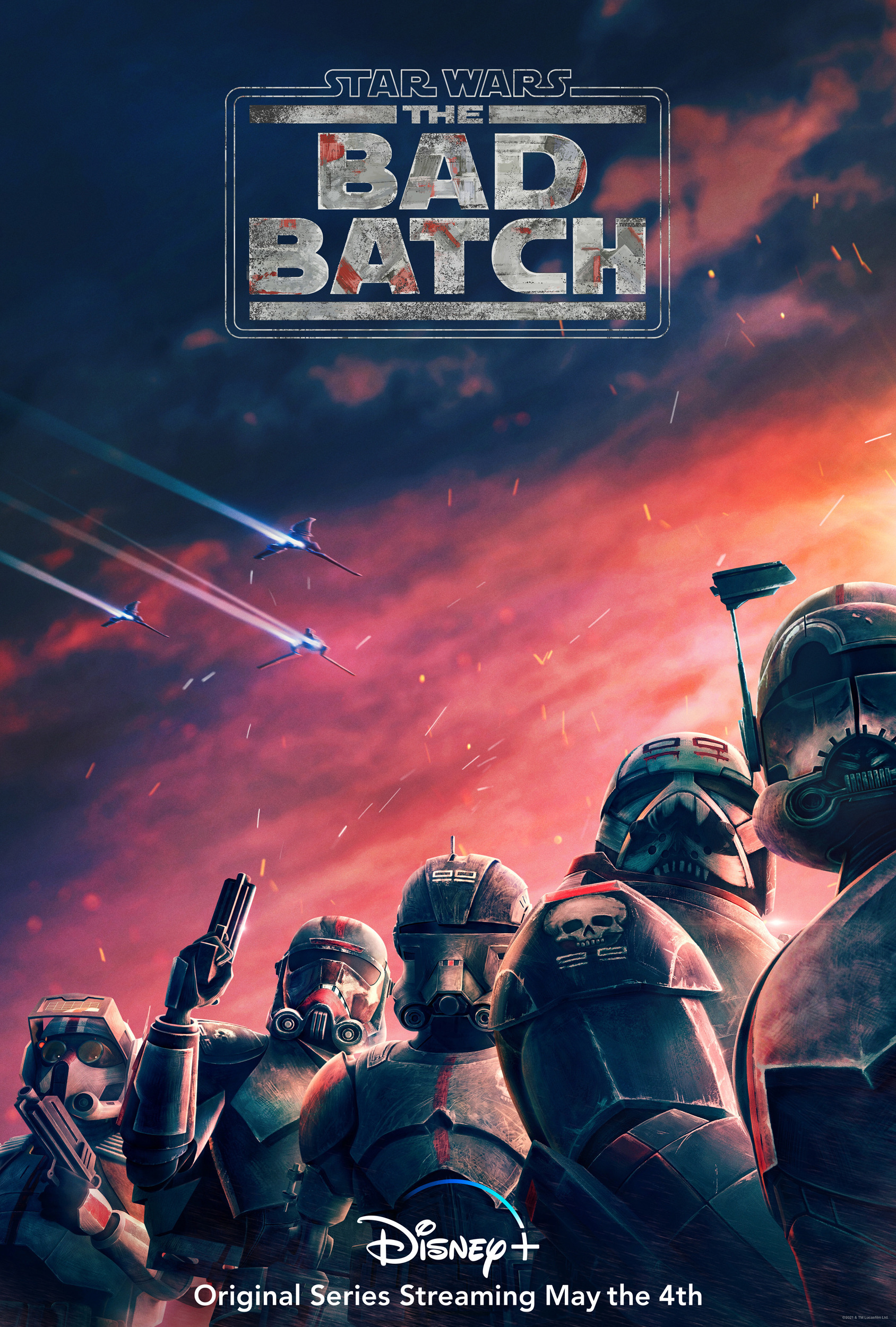 Mega Sized TV Poster Image for Star Wars: The Bad Batch (#1 of 60)