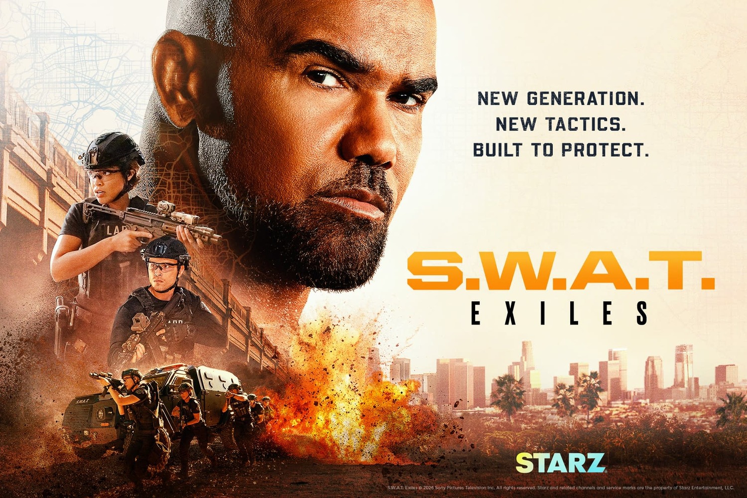 Extra Large TV Poster Image for SWAT Exiles (#2 of 2)