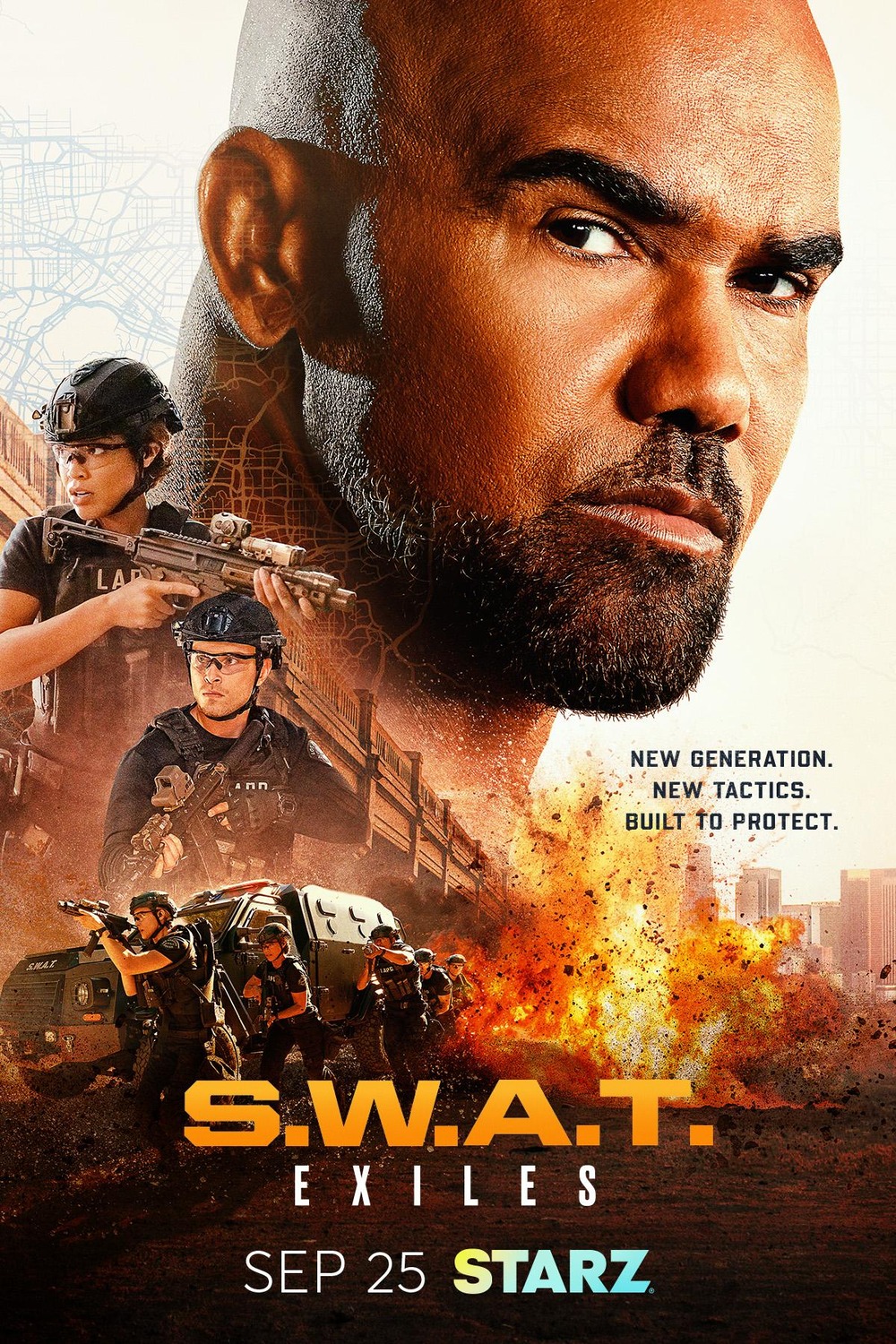 Extra Large TV Poster Image for SWAT Exiles (#1 of 2)