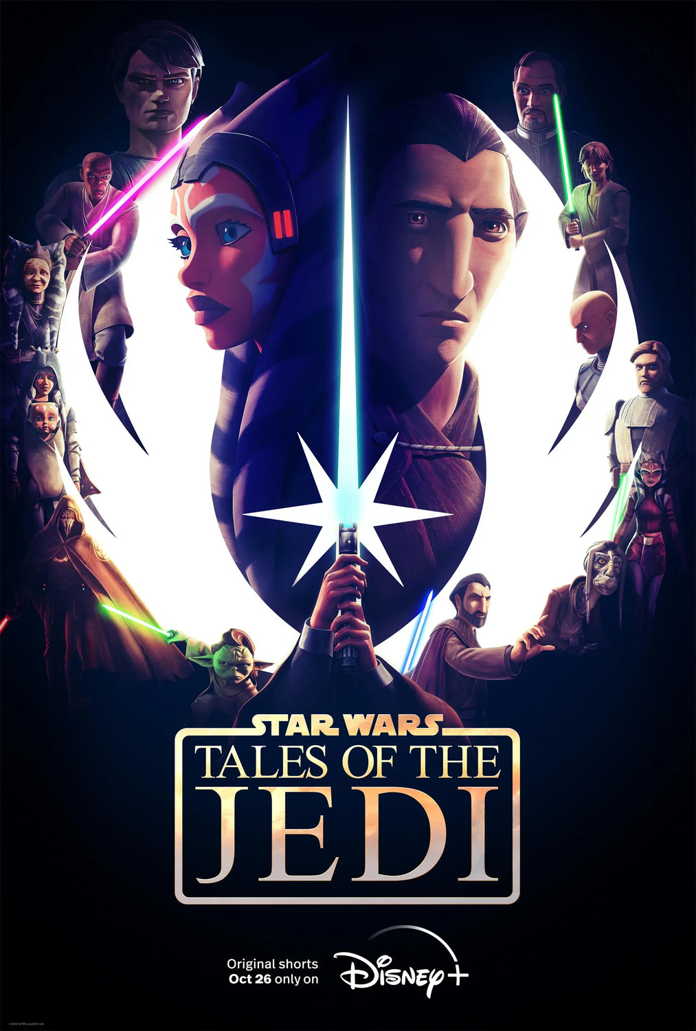Extra Large TV Poster Image for Tales of the Jedi (#1 of 7)