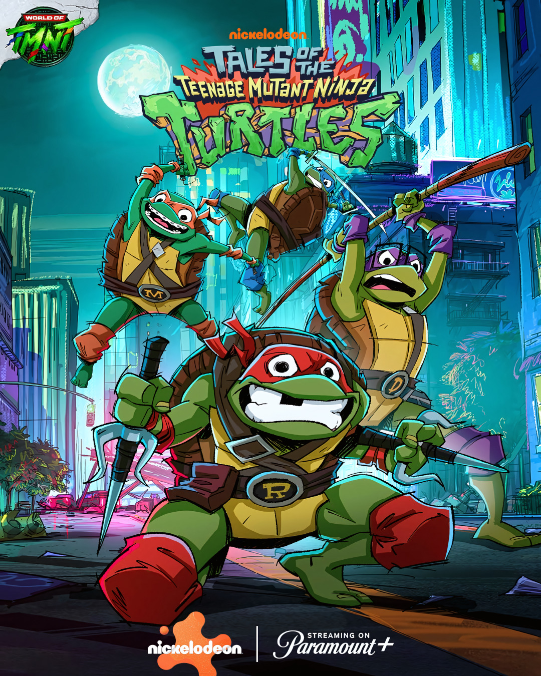 Extra Large TV Poster Image for Tales of the Teenage Mutant Ninja Turtles (#2 of 2)