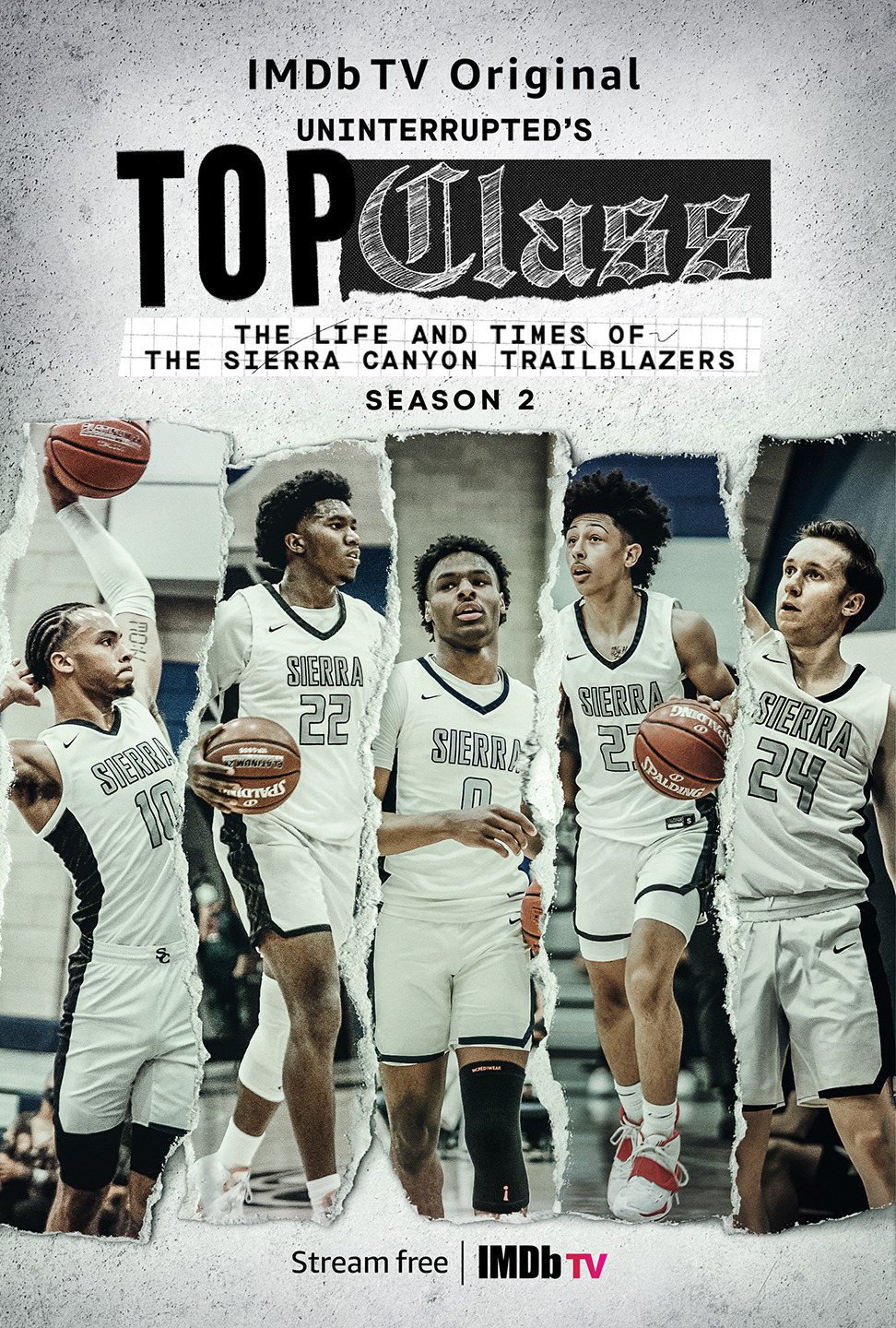 Extra Large TV Poster Image for Top Class: The Life and Times of the Sierra Canyon Trailblazers 
