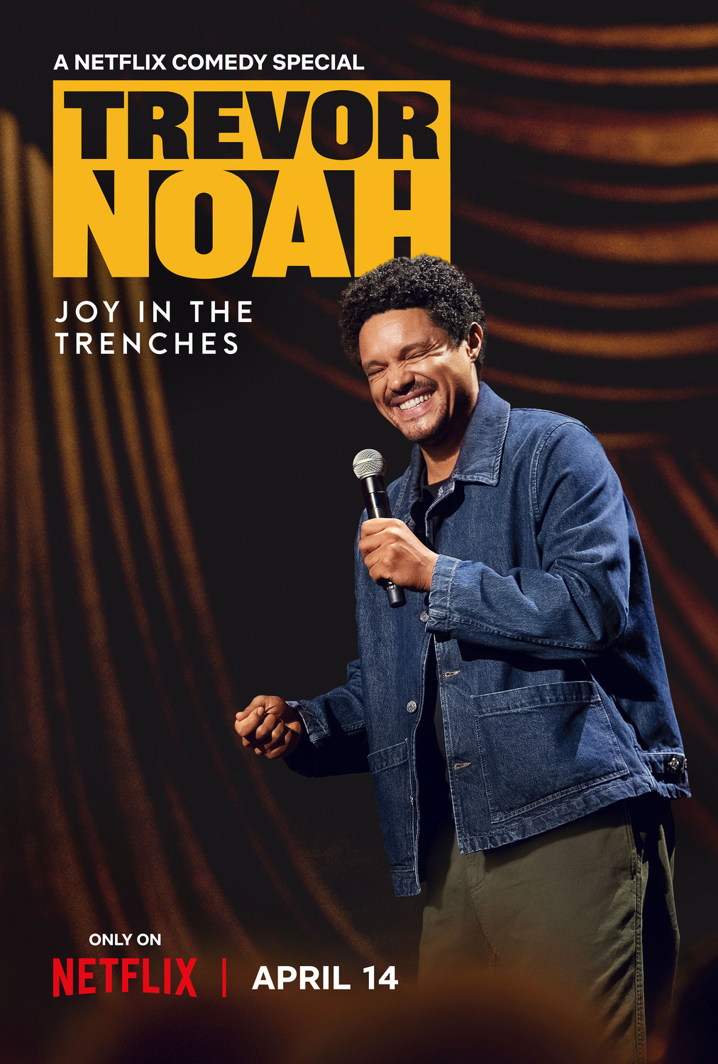 Extra Large TV Poster Image for Trevor Noah: Joy in the Trenches (#1 of 2)