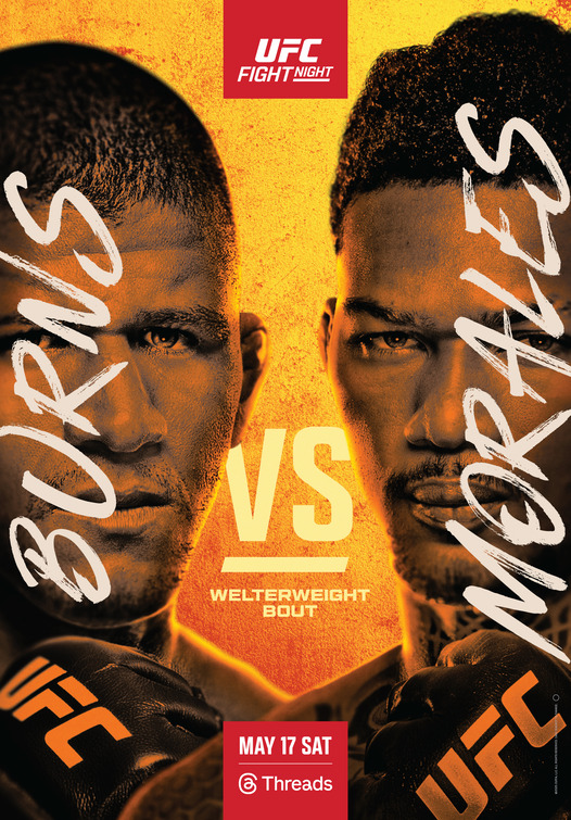 UFC Fight Night: Burns vs Morales Movie Poster